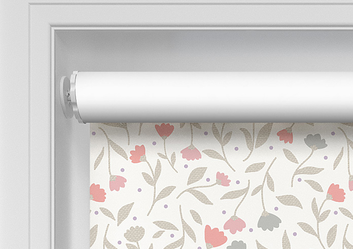 Spring Awakening, Pastel Pink - Twist&Fit Roller Blind - Image 10
